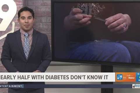 STUDY: Nearly half with diabetes don't know they have it