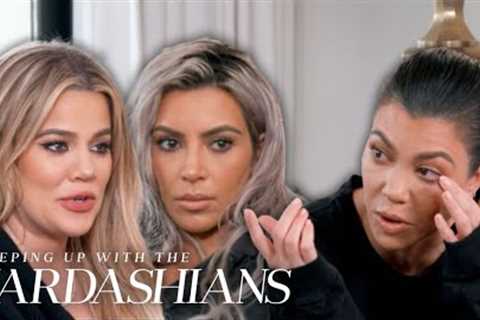 Khloé, Kim &amp; Kourtney Kardashian Try Family Therapy After Explosive Fight | KUWTK | E!