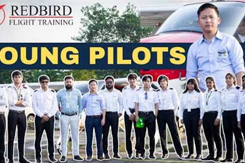 I Visited a Pilot Training Academy and Interacted with Upcoming Young Pilots | The Lungleng Show