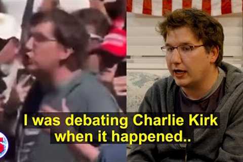 The Last Person to Debate Charlie Kirk (Exclusive Interview)