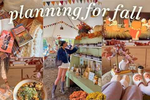 Planning for Fall🍂 cozy hobbies, home &amp; outfit ideas, bucket lists, games &amp; books!