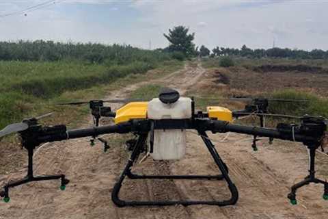 Drone Technology for Farming | Crop Spraying Demo