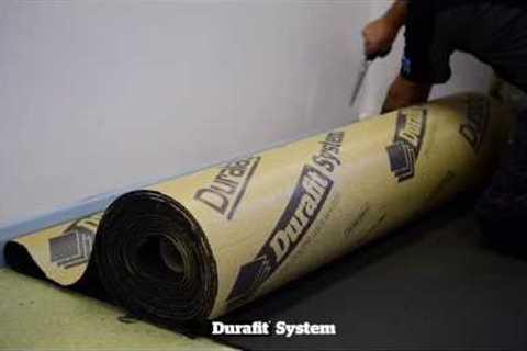 Durafit System double stick carpet installation - Complete Video