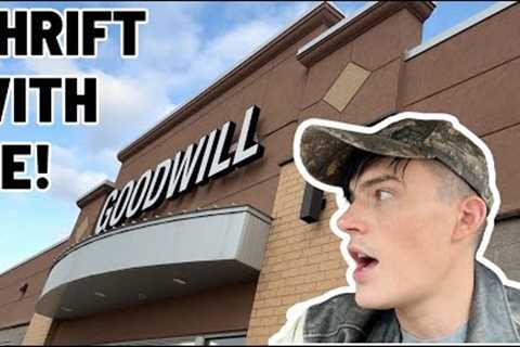 Fall Thrift With Me!! Goodwill Bins and Thrift Store Shopping as a Poshmark  + eBay Reseller!