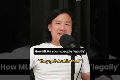 How MLM or network marketing groups scam people LEGALLY