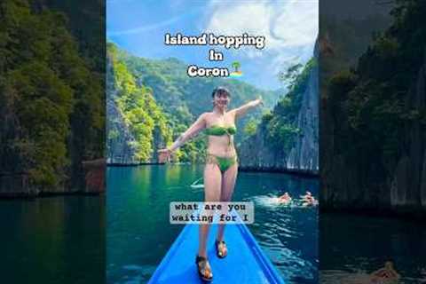 EPIC $30 Island Hopping Tour in Coron #visitisland #islandhopping