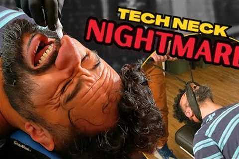 12-HOUR SCREEN JOB DESTROYED HIS NECK! 😱 WATCH THIS! 🤯