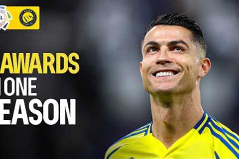 Unstoppable, unforgettable: how did Cristiano Ronaldo 🐐 land 4 awards in one season?
