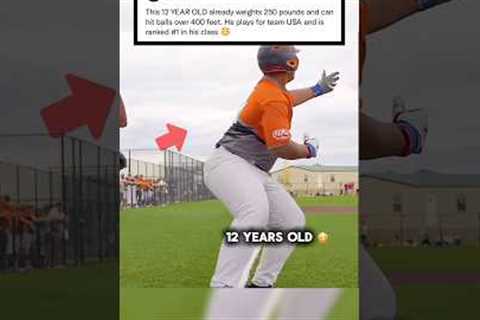 Someone Check His Papers 😳. #baseball #d1 #homerun