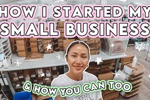 How I Started My Small Business | How To Ship &amp; Sell Online 📦💖 Learn from my mistakes! ✨