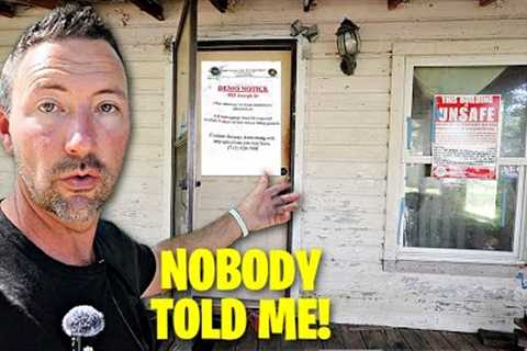 Horrific News! The City wants to Tear Down our HOUSE FLIP!