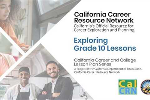 Professional Learning Series—Exploring Grade 10 Career and College Readiness Lessons