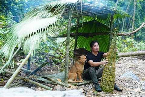Survival Shelter, Fish Trap, Catch and Cook: Survival Alone | EP.493