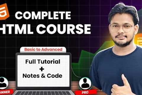 HTML Full Course | HTML Tutorial for Beginners