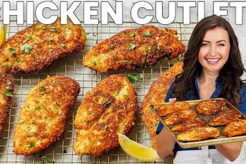 Easy Italian Chicken Cutlets Recipe | Family Favorite Dinner