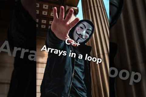 C++ Array Loops Explained for Beginners