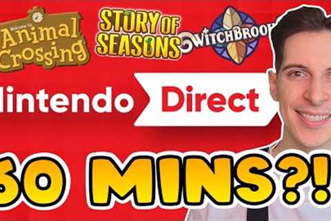 Is this the best Nintendo Direct ever? 60 minutes of Switch & Switch 2 games!