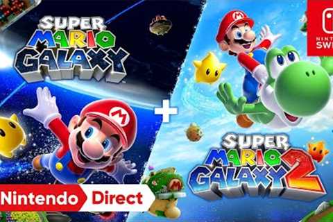 Super Mario Galaxy + Super Mario Galaxy 2 – Nintendo Direct 9.12.2025
