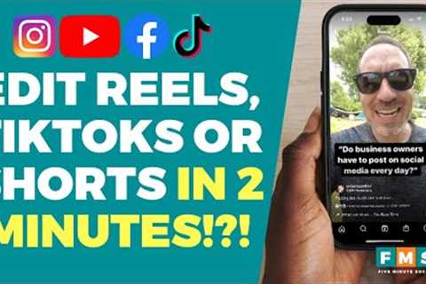 Best Video Editing App For Social Media (Edit in 2 Minutes!)