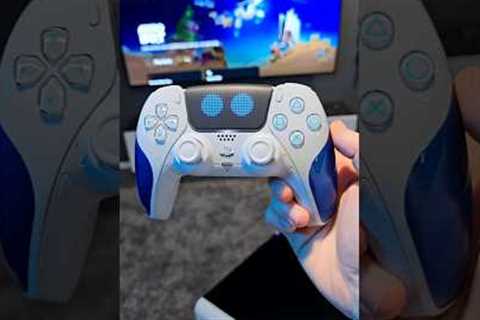 ASTRO BOT PS5 Controller UNBOXING 💙🎮  #Gaming #PS5 #AstroBot #Viral /Gifted by PlayStation AD