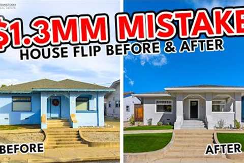 The $1.3M Mistake That Made Me $0 | Before &amp; After House Flip
