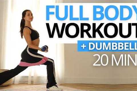 FULL BODY WORKOUT WITH DUMBBELLS AT HOME to Lose Weight &amp; Build Muscle