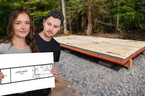 Building Our Off-Grid Tiny Cabin... We Messed Up Already 