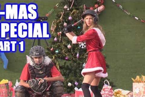 OUR FIRST EVER HOME RUNS IN BASEBALL! | Offseason Baseball Series | Game 3