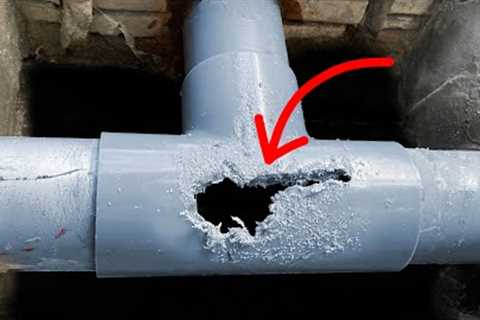 Amazing Plastic Pipe Repairing Techniques Only Smart Plumbers Understand
