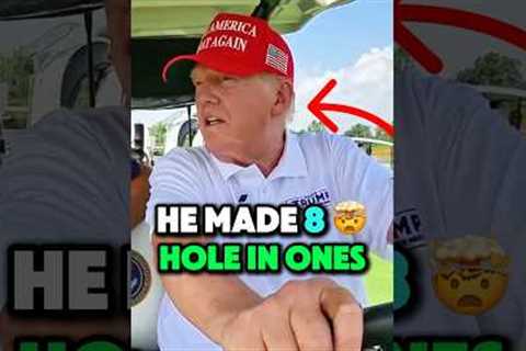 Donald Trump Makes INSANE Hole in One 🤯⛳️🏌️‍♂️