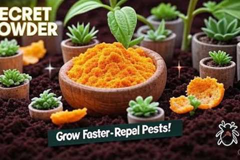 The SECRET Powder That Makes Plants Grow Faster &amp; Repels Pests!