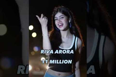 INSTAGRAM MOST FOLLOWED INFLUENCERS UNDER AGE 20 IN INDIA #instagram #shorts #shortsindia