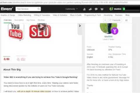 Video SEO - How To Rank Videos In Google and YouTube for ONLY $5 - Sold With Video