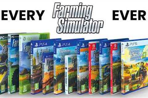Unboxing Every Farming Simulator Ever (2008-2025 Evolution)