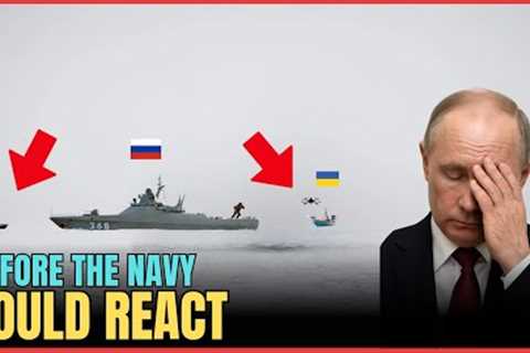 How Ukraine’s Fisherman’s Ruse and a $400 Drone Shattered Russia’s $60M Warship- In Just 14 Seconds