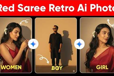 Trending Ai Retro Style Vintage Photo Editing Prompts | Google Gemini Ai Saree Viral Photo Editing