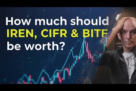 How Much Should IREN, CIPHER &amp; BITFARMS Be Worth? Are Institutions Buying?