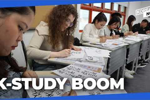Foreign students learning Korean, K-content studies on the rise amid boom in all things Korean