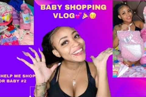 Baby shopping vlog🥳💕🎉 Come shop with me‼️