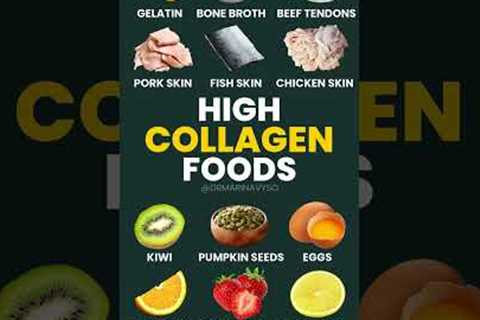 Top Collagen-Boosting Foods for Skin, Joints, and Healthy Aging #collagen #food #healthyfood