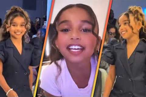 Dream Kardashian STRUTS Down Runway as Mom Blac Chyna Cheers On