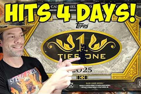 Opening NEW Baseball Cards!!! 2025 Topps Tier One, Finest, Chrome Logofractor &amp; MORE!