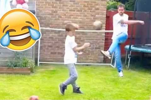 FUNNIEST FOOTBALL MOMENTS - 100% YOU WILL LAUGH 😂