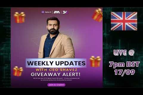 UK | 17th September, Wednesday - Affiliate Marketing 3.0 - Weekly Updates with CEO Shavez