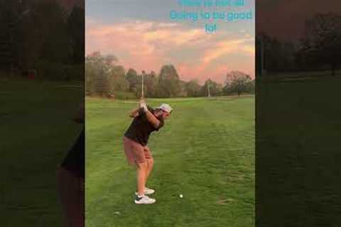 We don’t always hit the best shots. But we have a blast making content for yall! #golf #viral #fyp