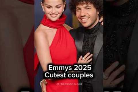 Which Couple is the best?‌#emmys2025 #selenagomez #celebritynews