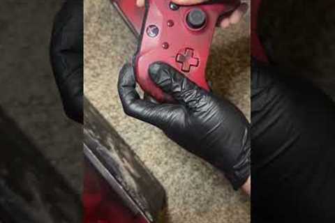 Care package console unboxing! #retrogaming #asmr #unboxing #xbox #gearsofwar