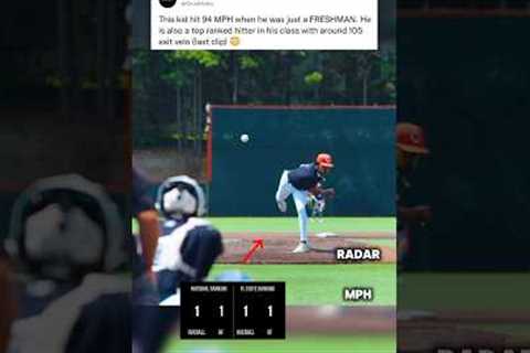 The Next Ohtani 😳🚨. #baseball #pitching #homerun #d1