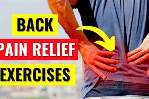 Back Pain Relief Exercises in 5 Min
