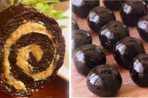 Easy NO BAKE dessert recipes | No flour, No sugar, Only 4 ingredients, make in minutes! #healthy